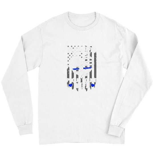 Police Job Wife Handcuffed For Life Proud Police Wife Long Sleeves