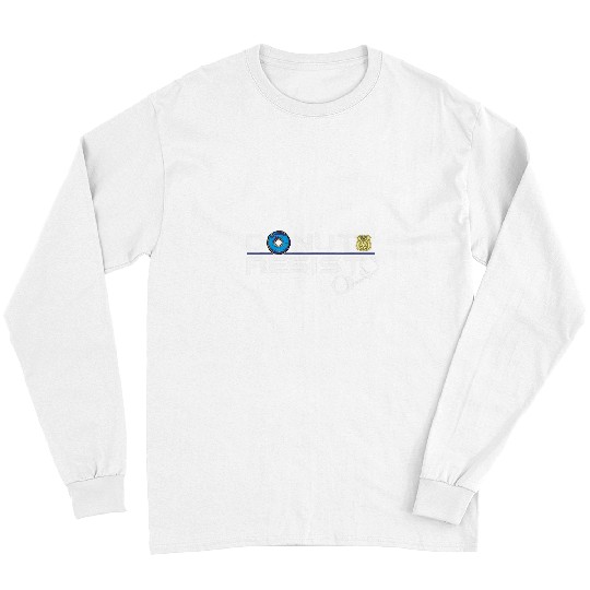 Donut Resist Police Officer Thin Blue Line For Men Women 3 Long Sleeves