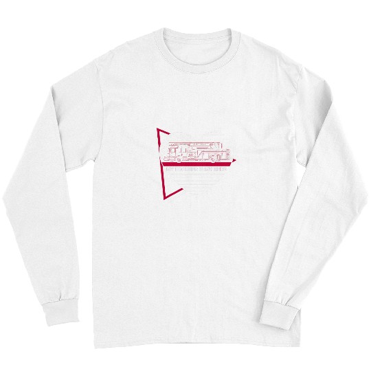 Firefighter Job Fireman Sister Retro My Brother Is My Hero Long Sleeves