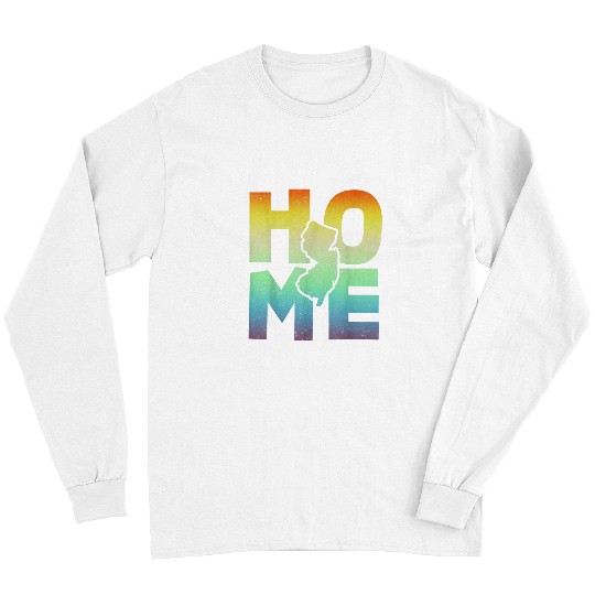 homes New Jersey Garden State Pride East Coast Proud Jersean Long Sleeves