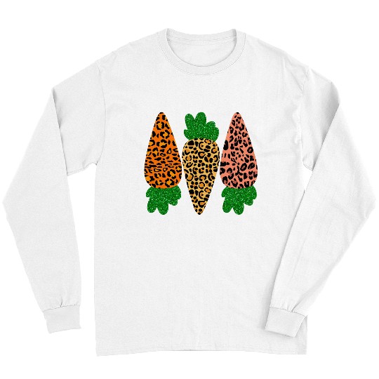 Happy Easter Carrots Bougie Carrots Leopard Carrots Outfit Long Sleeves
