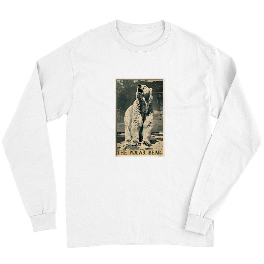 Bear Pet Polar Bears Polar Bear Tarot Card Long Sleeves