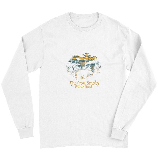 Bear Pet The Great Smoky Mountains vintages Black Bear National Park Long Sleeves
