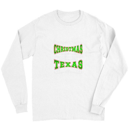 Christmas at Canyon Lakes North Pole Village in Texas Long Sleeves