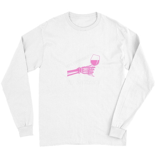 Bartender Job Waitress Server Funny Goth Pink Gothic Long Sleeves