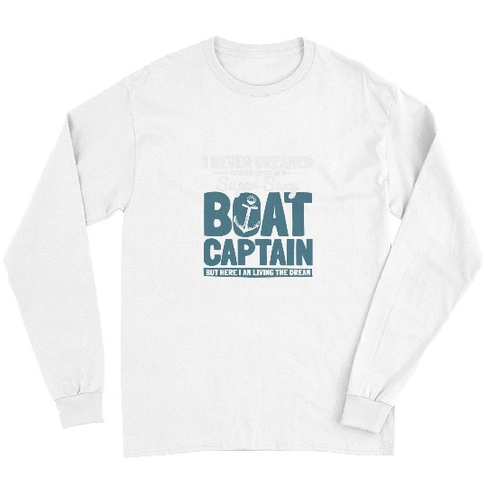 Boat Sailing Sexy Captain Funny Long Sleeves