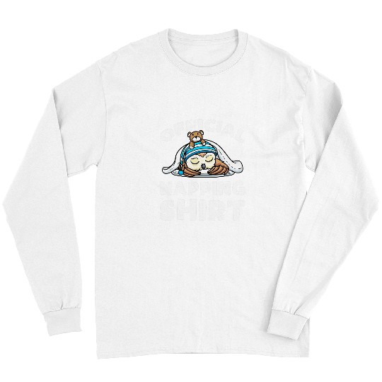 Owl Pet Official Napping Sleeping Owl With Stuffed Animal Long Sleeves