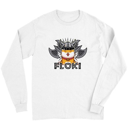 Discover Floki Viking Shiba Dog Long Sleeves