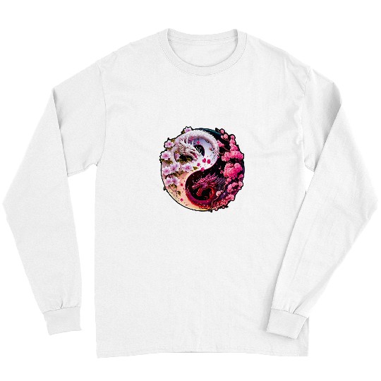 Dragon Pet Yin Yang Chinese New Year Year Of The Dragon Long Sleeves