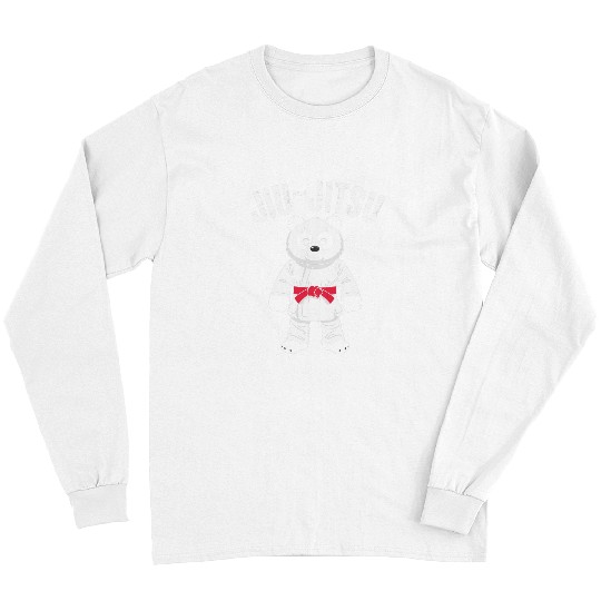Panda Pet Jiu jitsu Panda Funny Jujitsu Brazilian BJJ MMA Long Sleeves