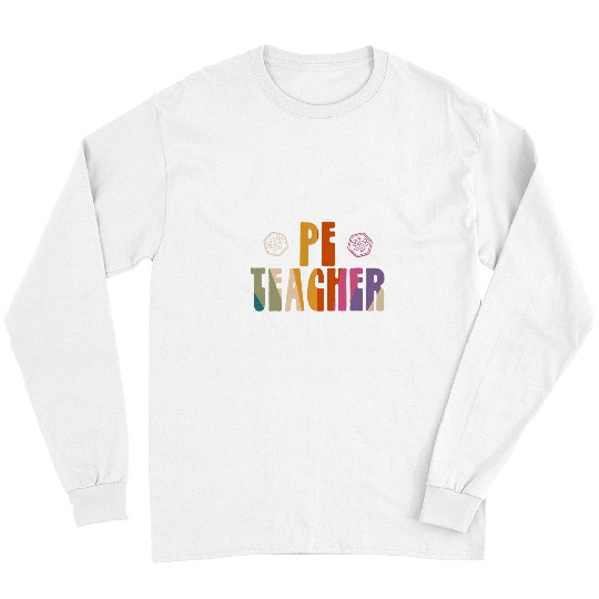 PE Teacher Physical Education School Matching Group Phys Ed Long Sleeves
