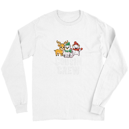 Bear Pet Cousin Crew Christmas s For Kids Reindeer Polar Bear Long Sleeves
