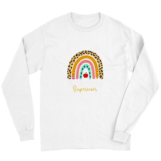 Nursing Supervisor Leopard Rainbow healthcares Doctor Work 1 Long Sleeves