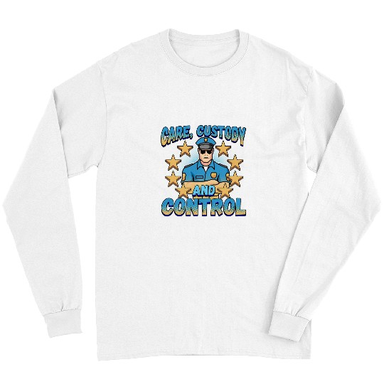 Law Enforcement Design for a Police Officer 8 Long Sleeves