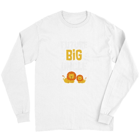 Lion Pet Soon to be Great Uncle Lion Long Sleeves