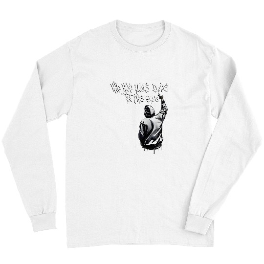 HIP HOP WAS DOPE IN THE 90s Hip Hop s Graffiti Retro Rap Long Sleeves