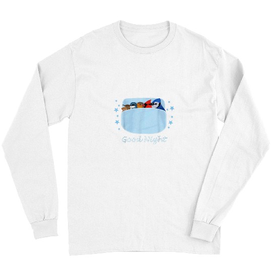 Bear Pet Blue Jay Cardinal Wren Teddy Bear Good Night Pyjamas Bird Long Sleeves