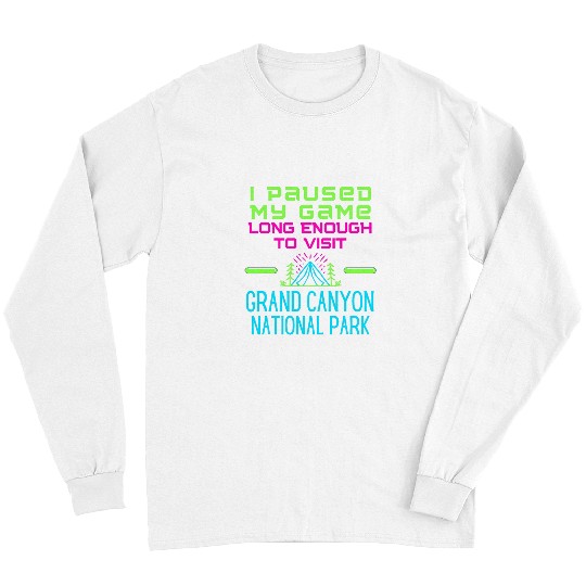 Kids Grand Canyon National Park Gamer National Park Long Sleeves