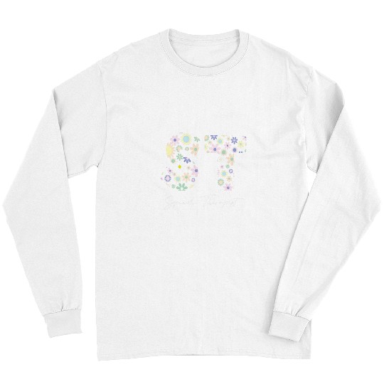 Speech Therapist Cute Speech Language Pathologist Long Sleeves
