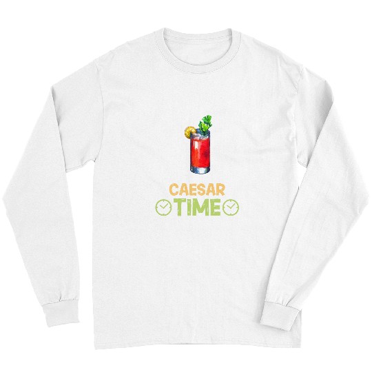 Wines Fun Caesar Time Unwind And Sip Cocktail Drinks Long Sleeves