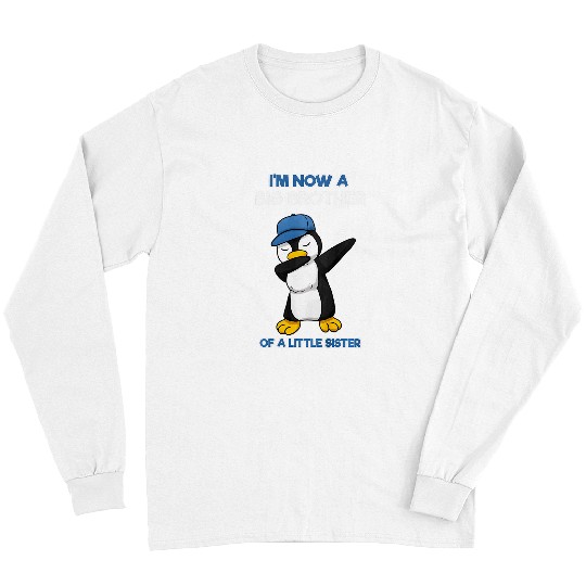 Penguin Pet Kids Big Brother Little Sister Penguin Big Brother Long Sleeves
