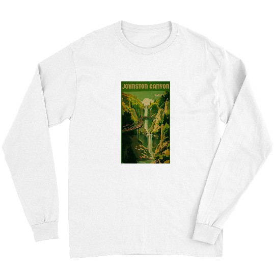 Johnston Canyon Banff National Park Long Sleeves