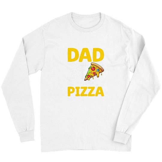 Coffee Fun Dad Powered by Love Coffee Pizza Father s Day Long Sleeves