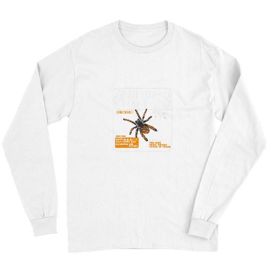 Hamster Pet Tarantula Spider Multi Legged Horror Hamster Long Sleeves