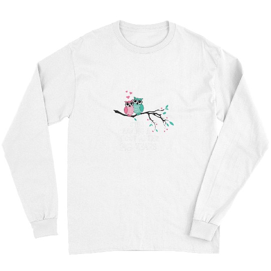 Owl Pet 29th Wedding Anniversary Gift Owl Long Sleeves