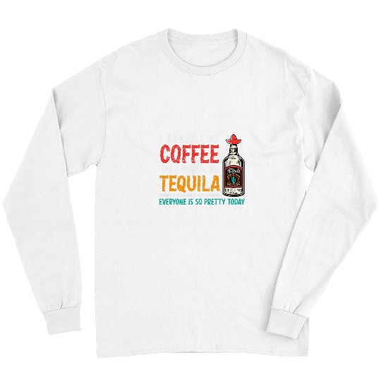 Beer Fun I Ran Coffee Morning Champagne caffeines Alcohol Drinker Long Sleeves