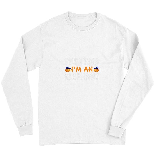 Discover Elephant Pet Pretend I m an Elephant Funny Lazy Halloween Costume Long Sleeves