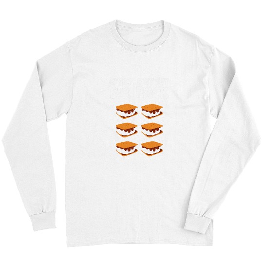 Funny Check Out My Six Pack Smore Camper Marshmallow Long Sleeves