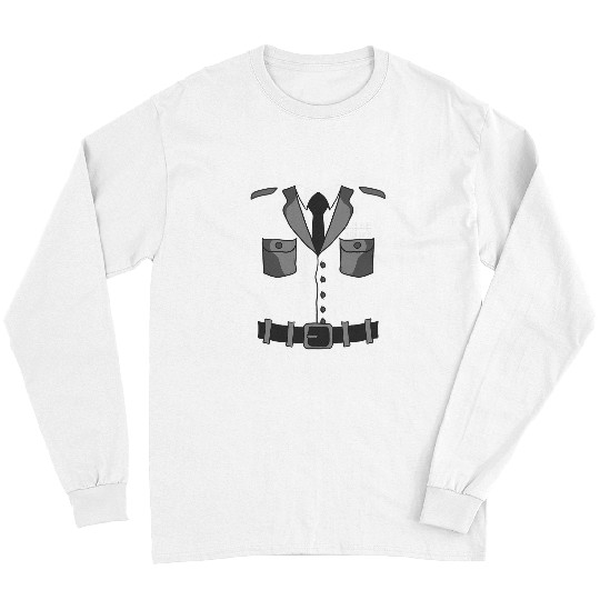 Police Job British Police Officer Costume Policeman Bobby Copper Long Sleeves