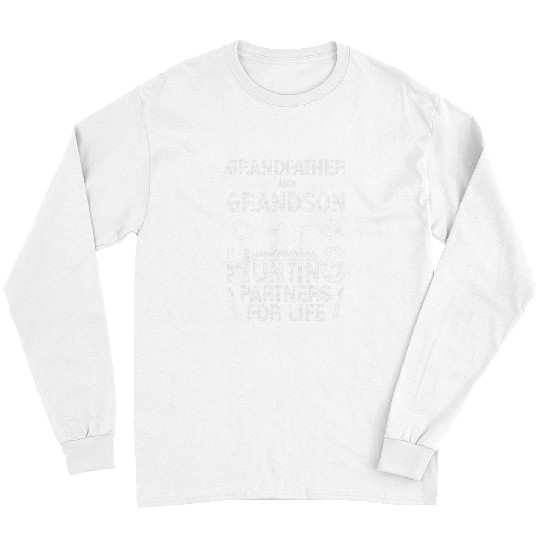 Discover Hunting Buddy Grandpa And Grandson Hunting Buddies Long Sleeves