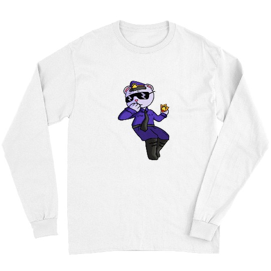 Police Job security Gangster Kids Bear Long Sleeves