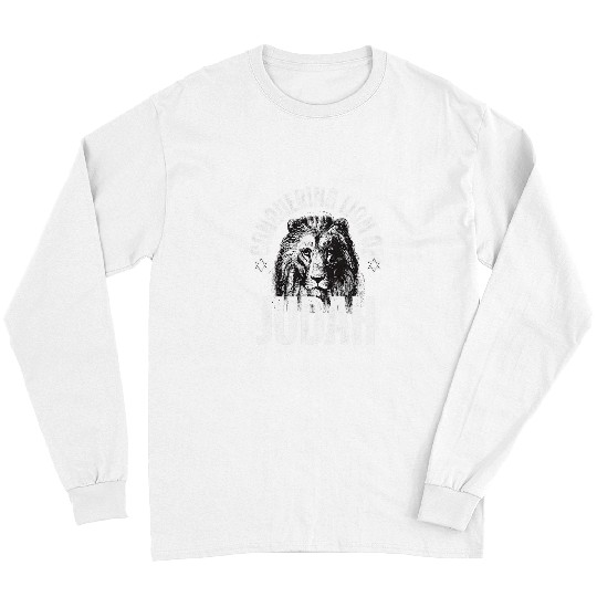 Lion Pet Conquering Lion of The Tribe Judah Yahweh Gifts Long Sleeves