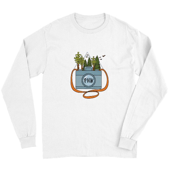 Photographer Job PNW Hiking Photographer Pacific Northwest Camera Long Sleeves