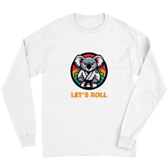 Koala Pet Bear BJJ Gi Brazilian Jiu Jitsu Martial Arts Let s Roll Long Sleeves