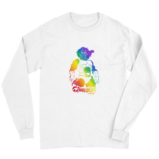 Lion Pet Thundercats LionO Retro Rainbow Poster Long Sleeves