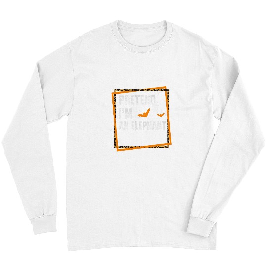 Discover Elephant Pet Pretend I m An Elephant Easy Lazy Halloween Costume Party Long Sleeves