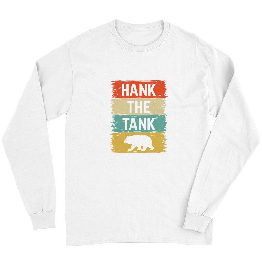 Bear Pet Retro Hank The Tank Bear Lake Tahoe californias Black Long Sleeves
