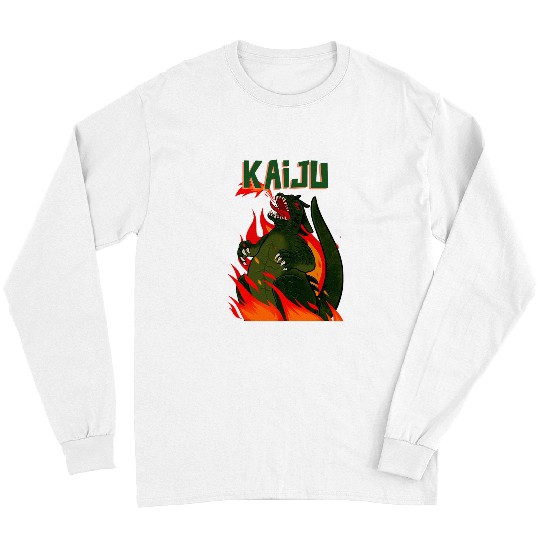 Japanese Tattoo Art Kaiju Long Sleeves