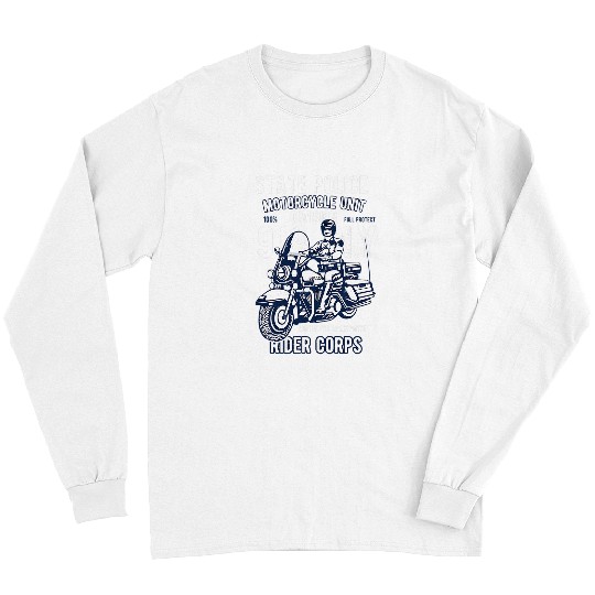 Police Job State Police motorcyclists and bikers Long Sleeves