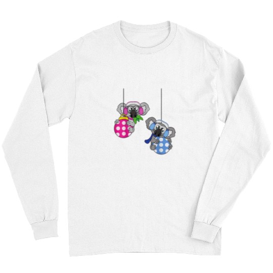 Koala Pet bear Christmas Balls Winter Snow Long Sleeves