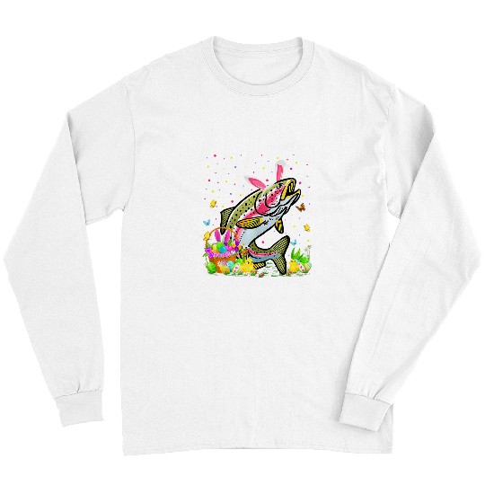 Easter Bunny Ears Fishing Long Sleeves