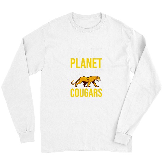 Lion Pet Cougar Mountain Lion Animal Cat Head Funny Cute Wildcat 28 Long Sleeves