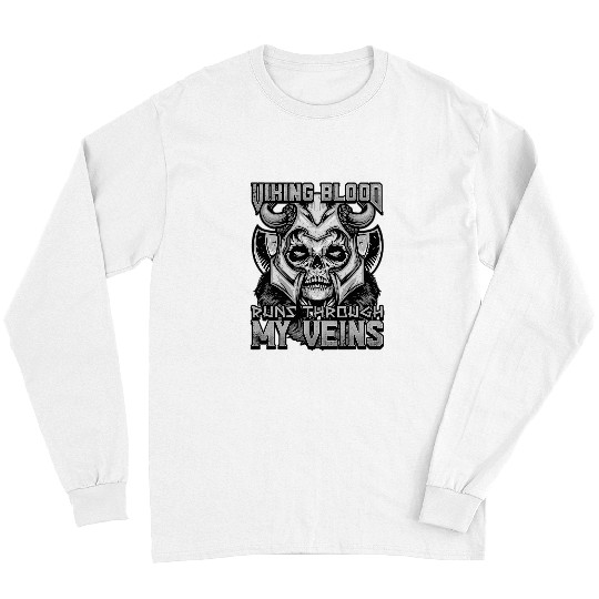 Norse Viking Mythology Design for Viking Warriors 82 Long Sleeves