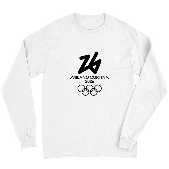 Milano Cortina 2026 Olympics Logo Long Sleeves