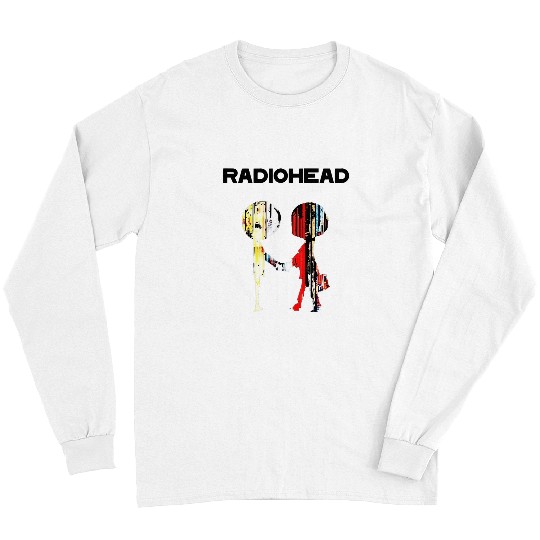Shake hands in Black Radiohead Long Sleeves