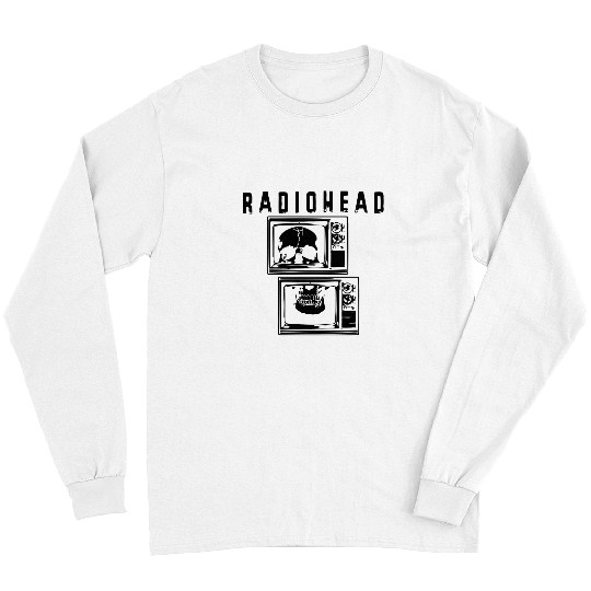 Black Skull TV Radiohead Long Sleeves
